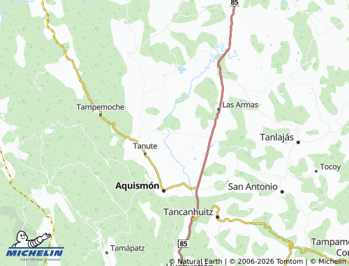 Mappa MICHELIN Ejido Octzen - ViaMichelin
