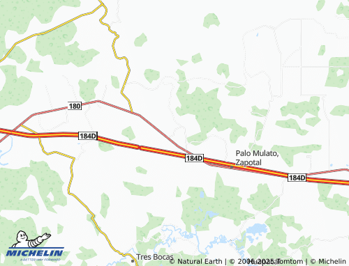 MICHELIN Colonia Agrícola La Vencedora map - ViaMichelin