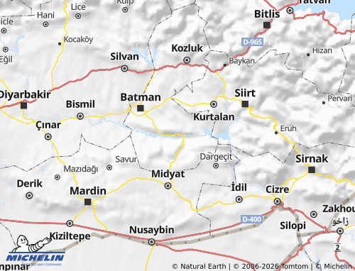 Mapa MICHELIN Hasankeyf - ViaMichelin