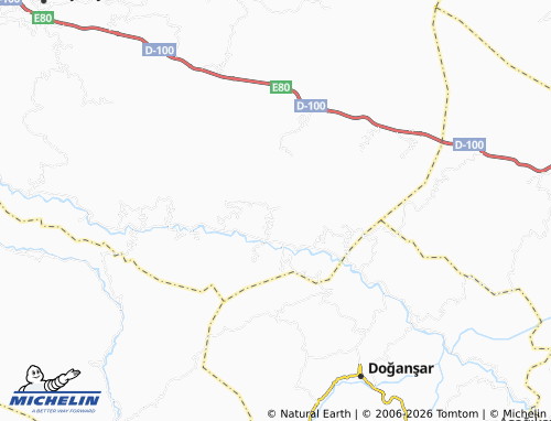 MICHELIN Özen map - ViaMichelin