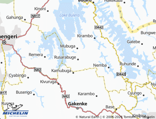 Mapa MICHELIN Rusarabuge - ViaMichelin