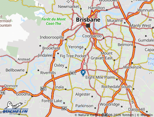 MICHELIN Rocklea map - ViaMichelin