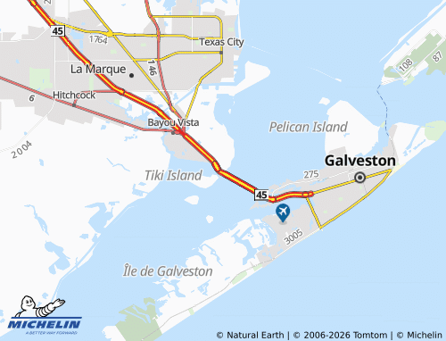 Mapa MICHELIN Virginia Point - ViaMichelin
