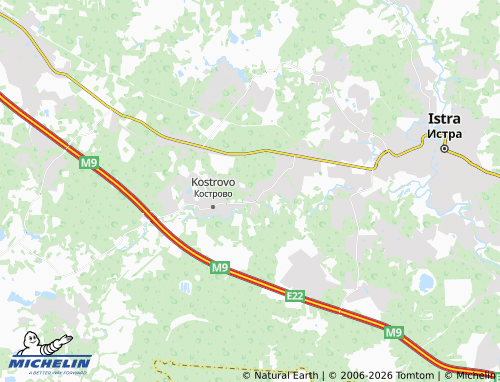 Carte MICHELIN Berendeyevka - ViaMichelin