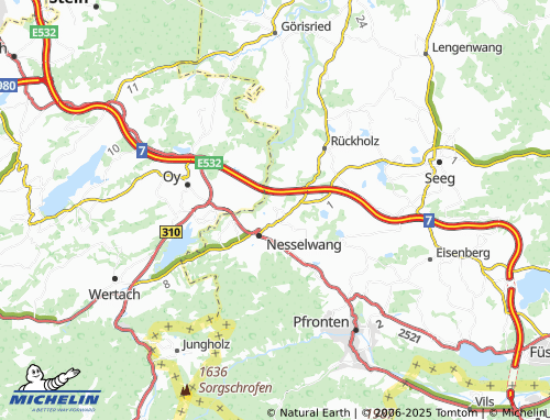 MICHELIN Schneidbach map - ViaMichelin
