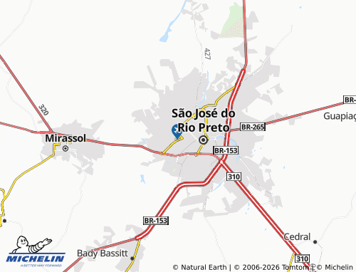Mapa MICHELIN Jardim Congonhas - ViaMichelin