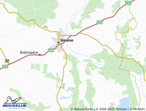 MICHELIN Pomiłowo map - ViaMichelin