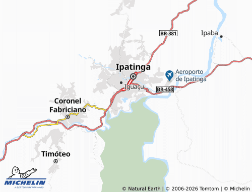 Mapa MICHELIN Usiminas - ViaMichelin