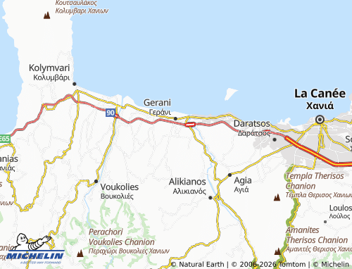 Carte MICHELIN Modi - ViaMichelin