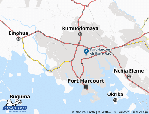 MICHELIN Rumuokwuta map - ViaMichelin