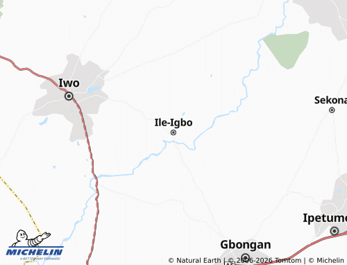 Kaart MICHELIN Ile-Igbo - ViaMichelin