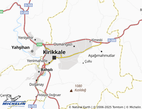 MICHELIN Gündoğdu map - ViaMichelin