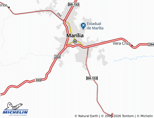 MICHELIN Parque dos Ipês map - ViaMichelin