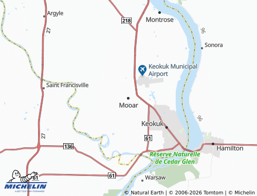 Mappa MICHELIN Mooar - ViaMichelin