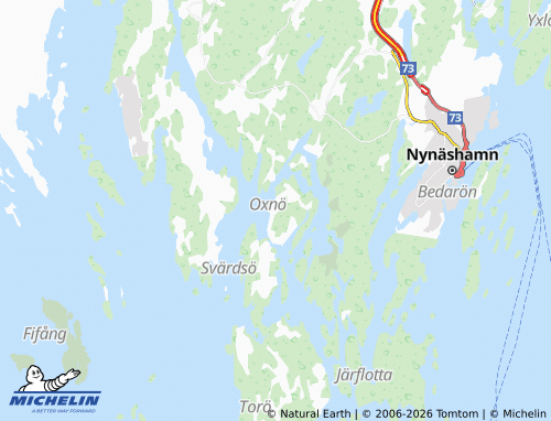 Mapa MICHELIN Oxnö - ViaMichelin