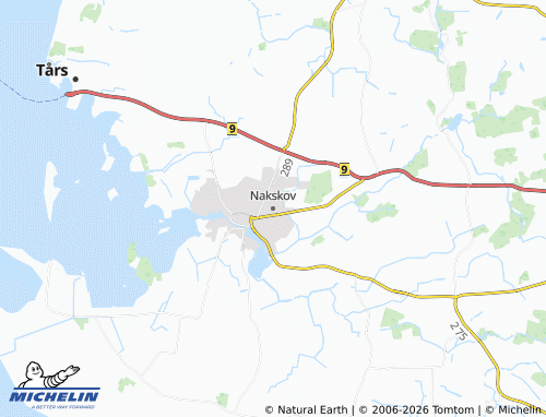 Kaart MICHELIN Nakskov - ViaMichelin