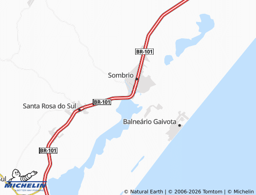 Mapa MICHELIN Furnas - ViaMichelin