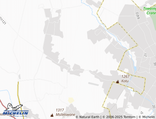 MICHELIN Rabokala map - ViaMichelin
