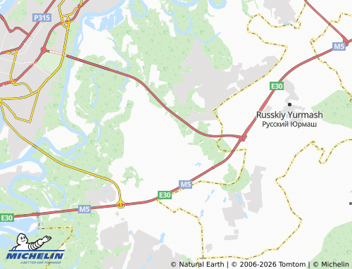 MICHELIN-Landkarte Fedorovka - ViaMichelin