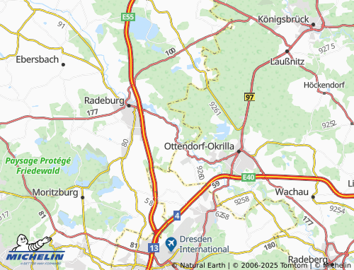 Carte MICHELIN Großdittmannsdorf - ViaMichelin