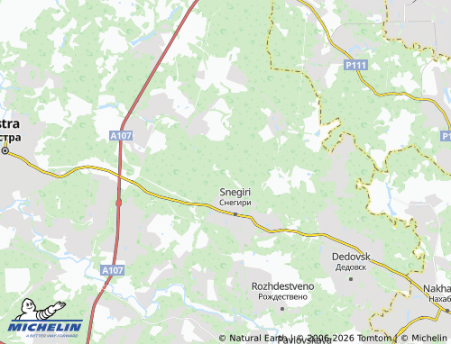 Carte MICHELIN Losk ST - ViaMichelin
