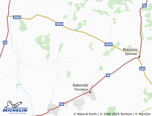 MICHELIN Borets map - ViaMichelin