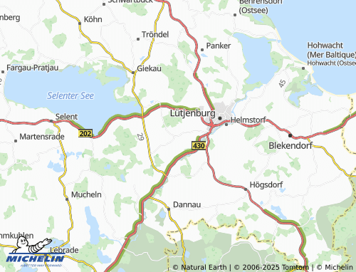 Carte MICHELIN Wentorf - ViaMichelin