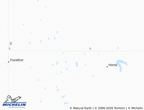 Mappa MICHELIN Vermillion - ViaMichelin