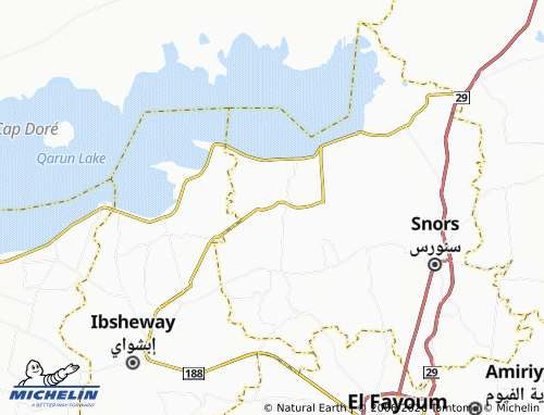 Mappa MICHELIN Sannahour al-Bahriyyah - ViaMichelin