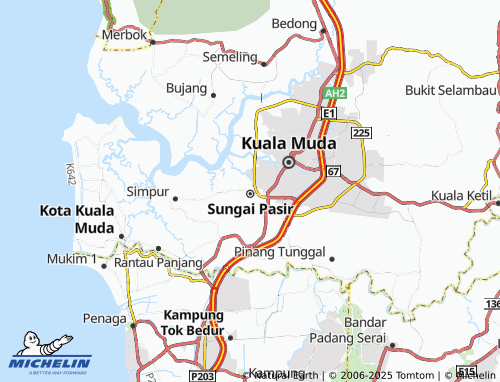 Mapa MICHELIN Taman Seri Baiduri - ViaMichelin