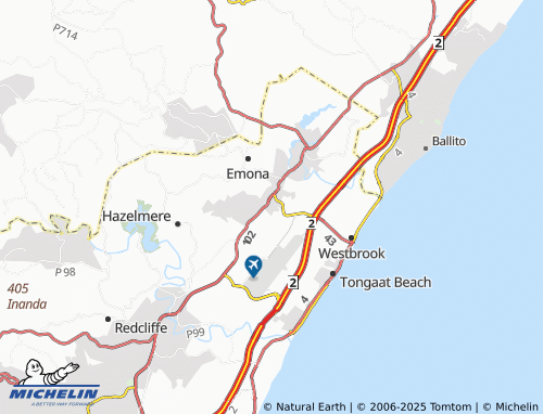 MICHELIN Mitchell Village map - ViaMichelin