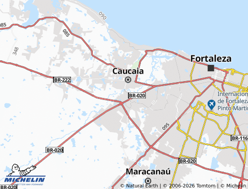 Mappa MICHELIN Conjunto Metropolitana - ViaMichelin