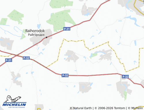 Mappa MICHELIN Ternivka - ViaMichelin