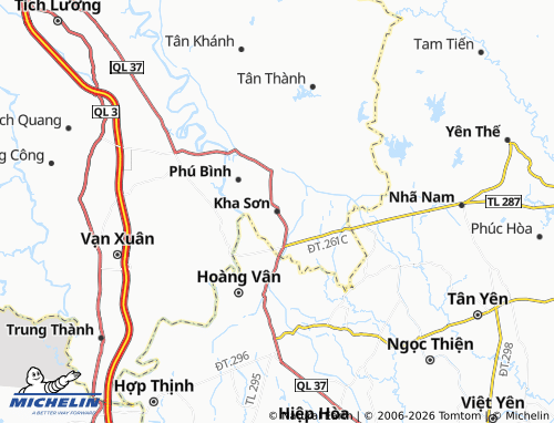 Mapa MICHELIN Kha Sơn - ViaMichelin
