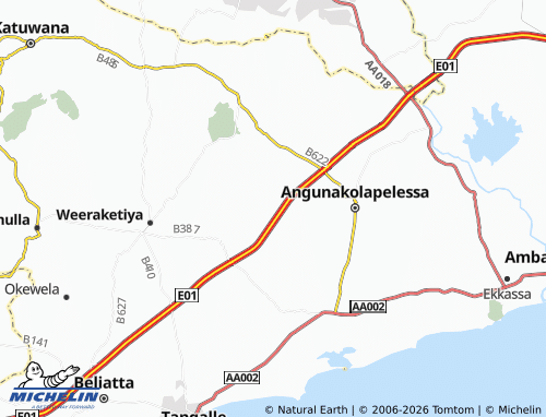 Mapa MICHELIN Daha Amuna - ViaMichelin