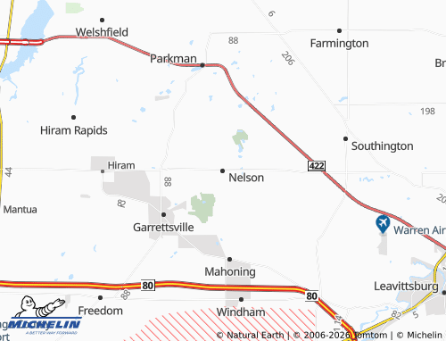 Carte MICHELIN Nelson - ViaMichelin
