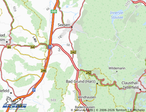 MICHELIN Münchehof map - ViaMichelin