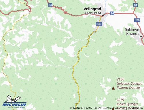 MICHELIN-Landkarte Grashevo - ViaMichelin