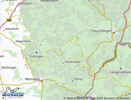 MICHELIN Rothenberg map - ViaMichelin