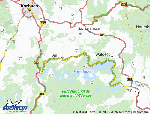 Kaart MICHELIN Basdorf - ViaMichelin