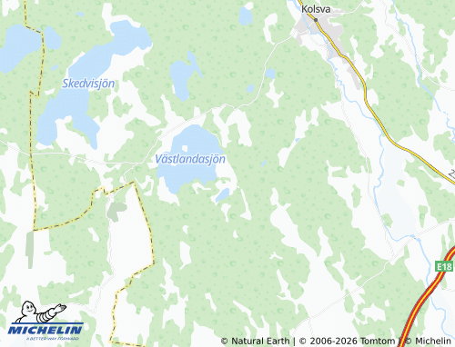 Carte MICHELIN Sundänge - ViaMichelin