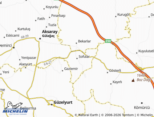 Mappa MICHELIN Sofular - ViaMichelin