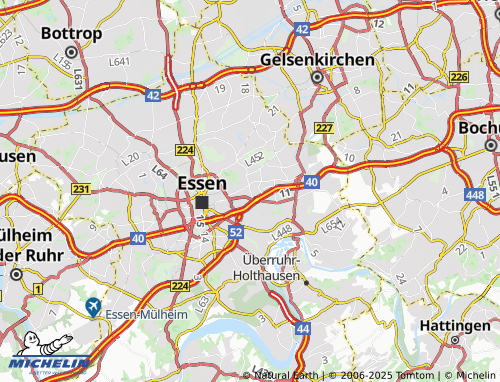 MICHELIN Frillendorf map - ViaMichelin