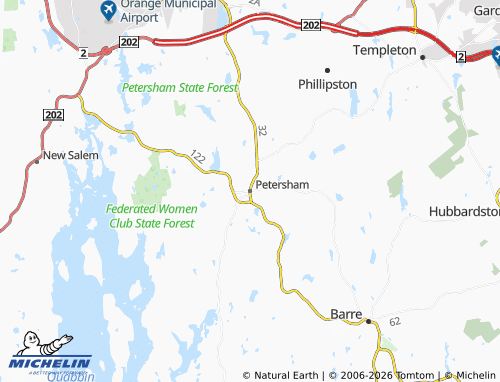 Mappa MICHELIN Petersham - ViaMichelin