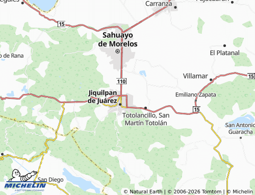 Mapa MICHELIN María Isabel - ViaMichelin