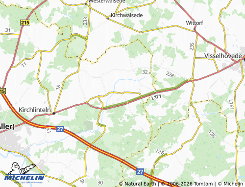 MICHELIN Bendingbostel map - ViaMichelin