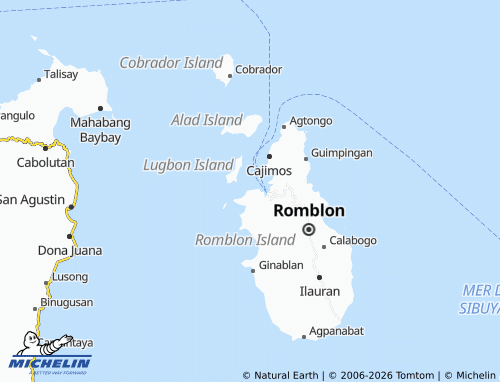 MICHELIN Bagacay map - ViaMichelin
