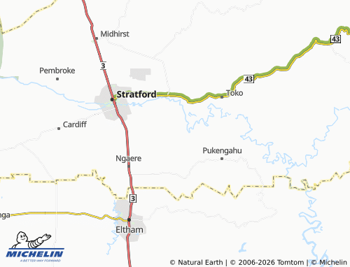 Mapa MICHELIN Bird Road - ViaMichelin