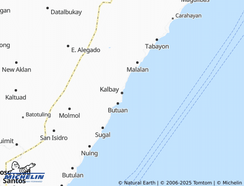 MICHELIN Kalbay map - ViaMichelin