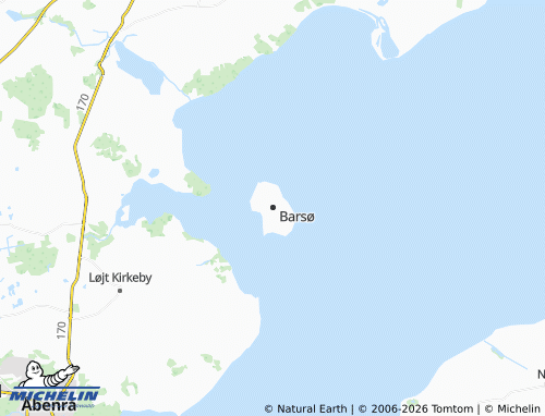 Mappa MICHELIN Barsø - ViaMichelin